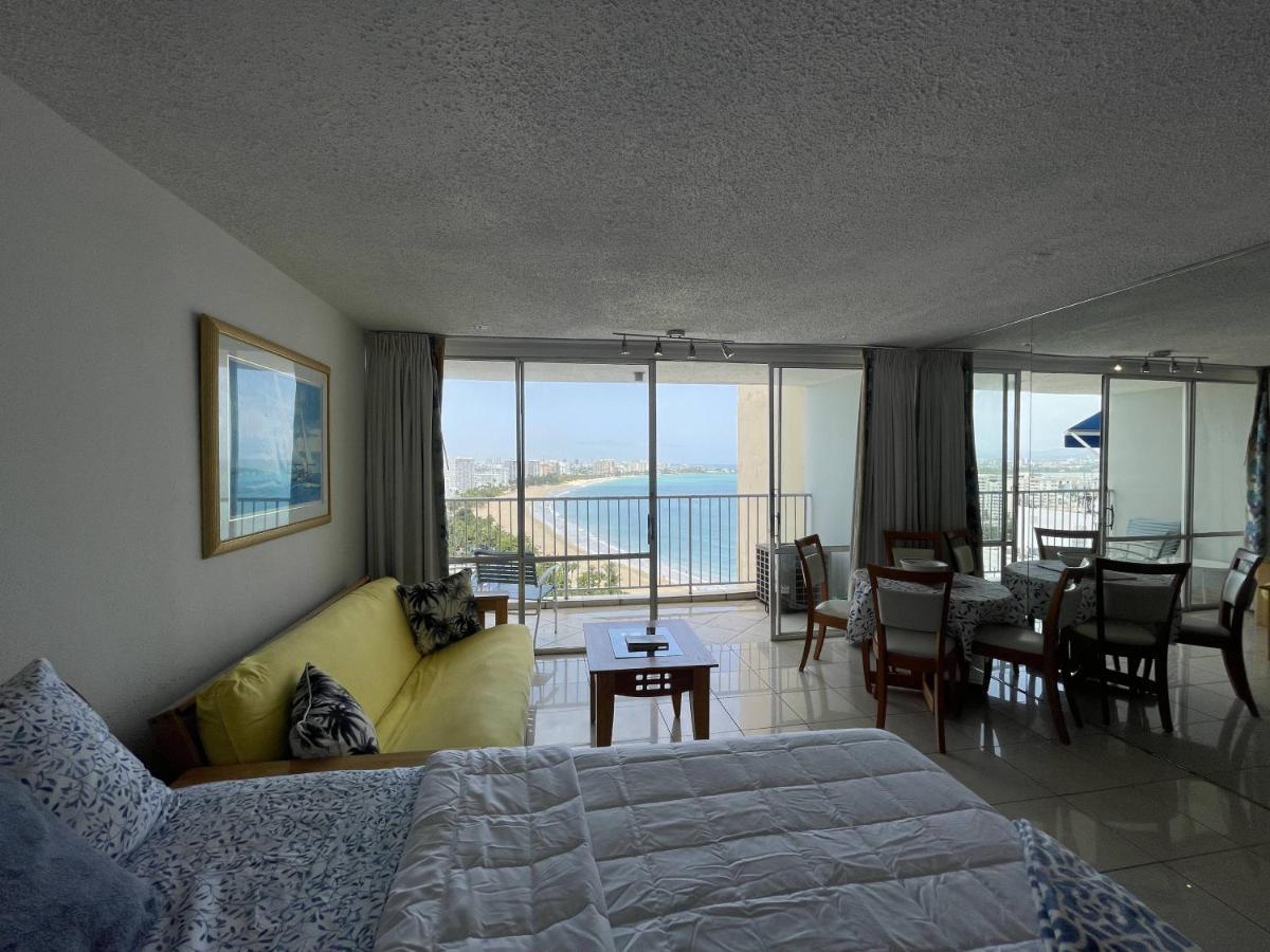 Tropical Studio At The Beach In Isla Verde San Juan Esterno foto